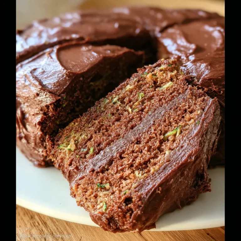 Chocolate Lover's Zucchini Cake