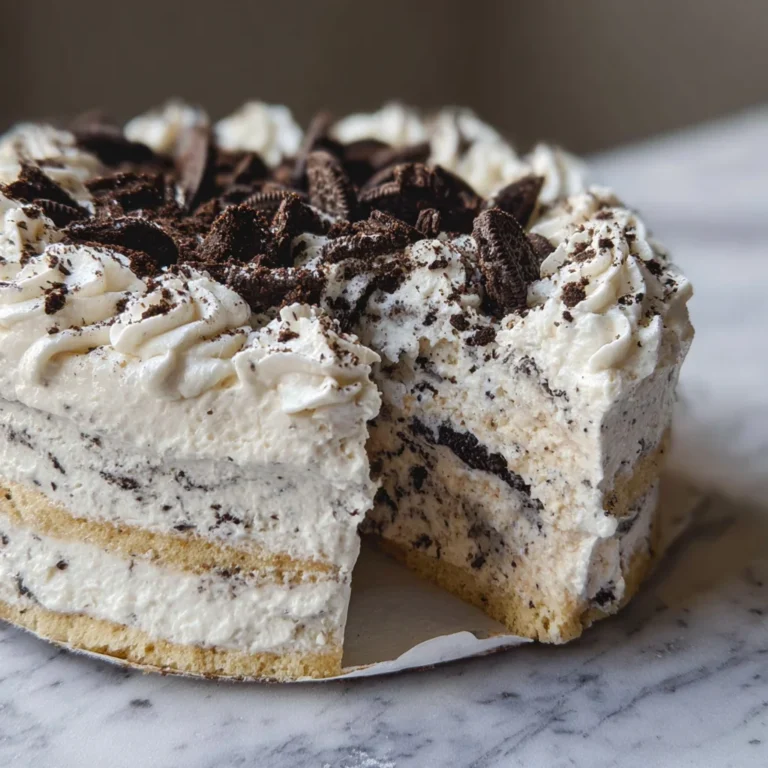 Cookies and Cream Ice Cream Cake