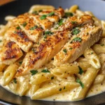 Creamy Cajun Chicken Pasta With Garlic Butter Parmesan Sauce