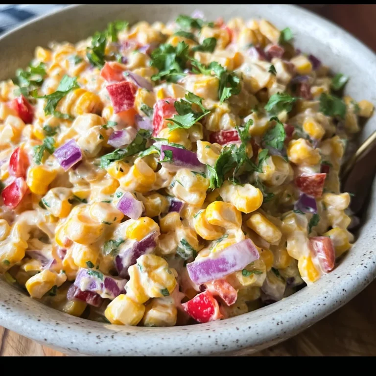 Creamy Corn Salad Recipe