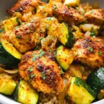 Easy Baked Chicken and Zucchini Recipe