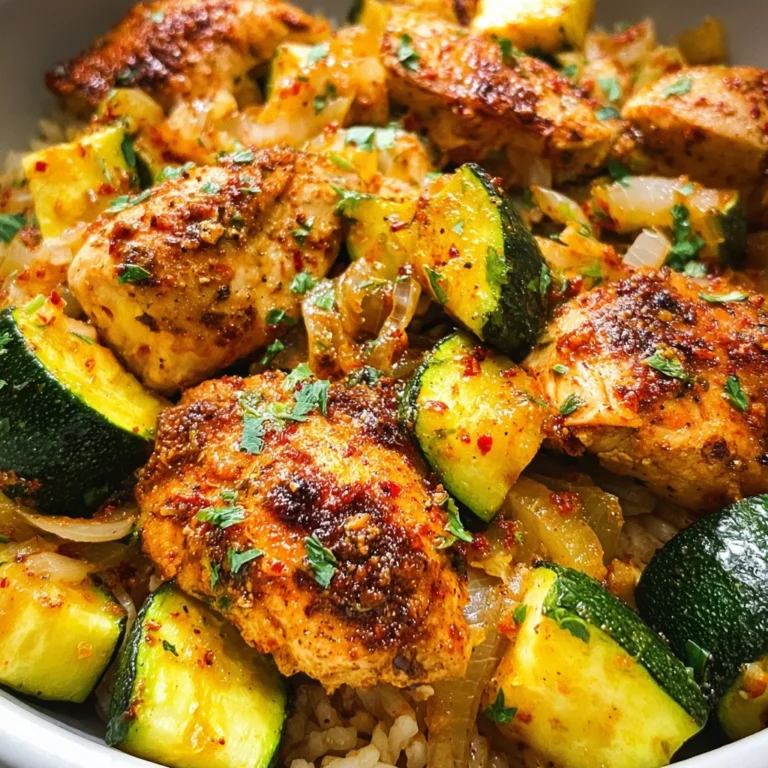Easy Baked Chicken and Zucchini Recipe