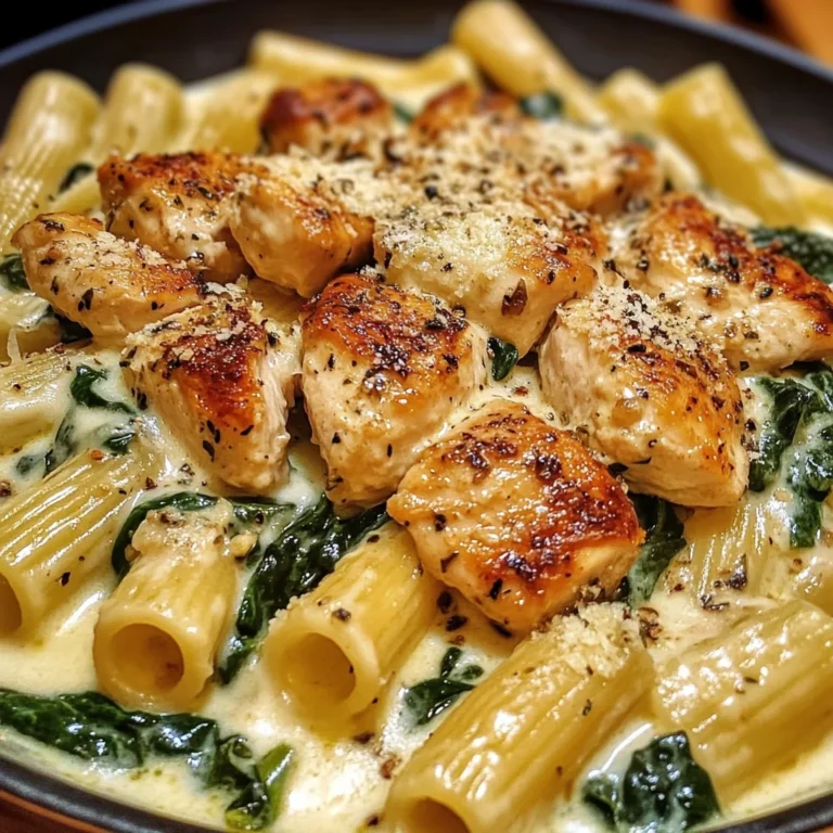 Garlic Parmesan Chicken With Spinach