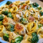 I Just Made This Creamy Garlic Parmesan Tortellini
