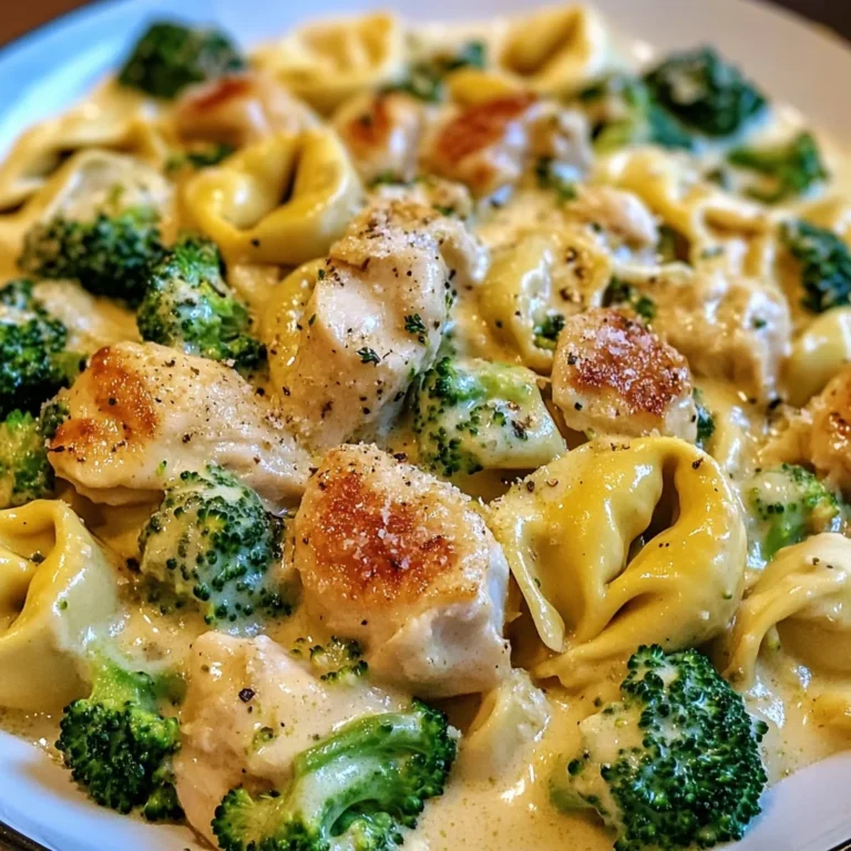 I Just Made This Creamy Garlic Parmesan Tortellini