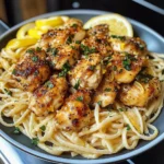 I Just Made This Lemon Garlic Butter Chicken Bites