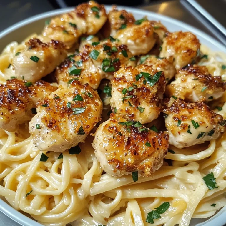 I Made Lemon Garlic Butter Chicken Bites