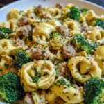 Made This Creamy Garlic Parmesan Tortellini