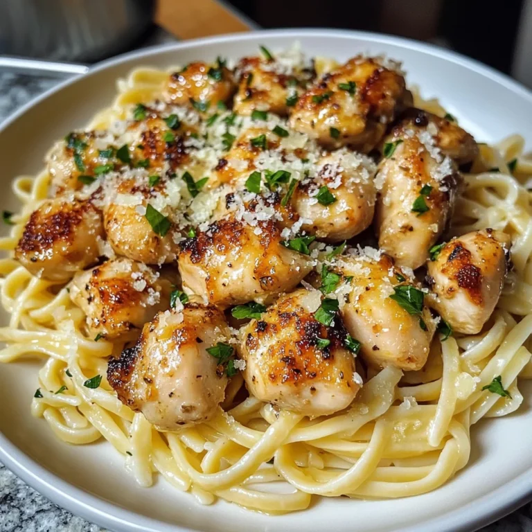 Made This Lemon Garlic Butter Chicken Bites