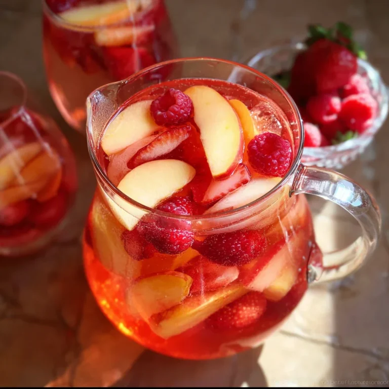 Peach Rosé Sangria