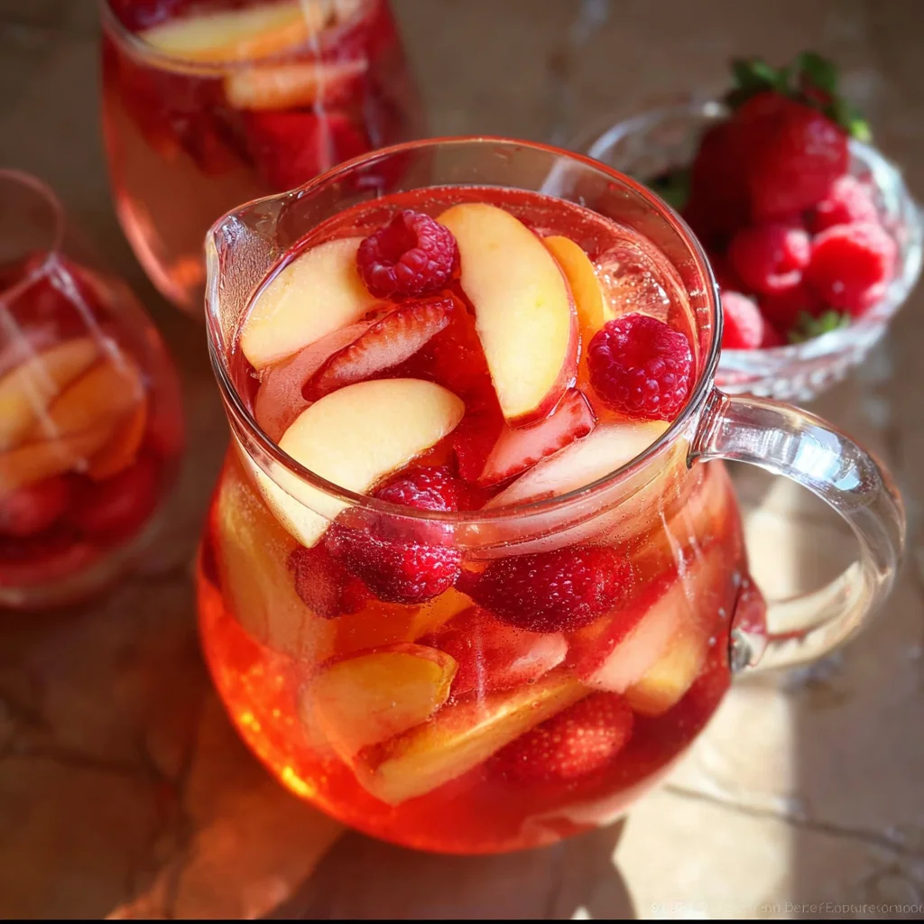 Peach Rosé Sangria