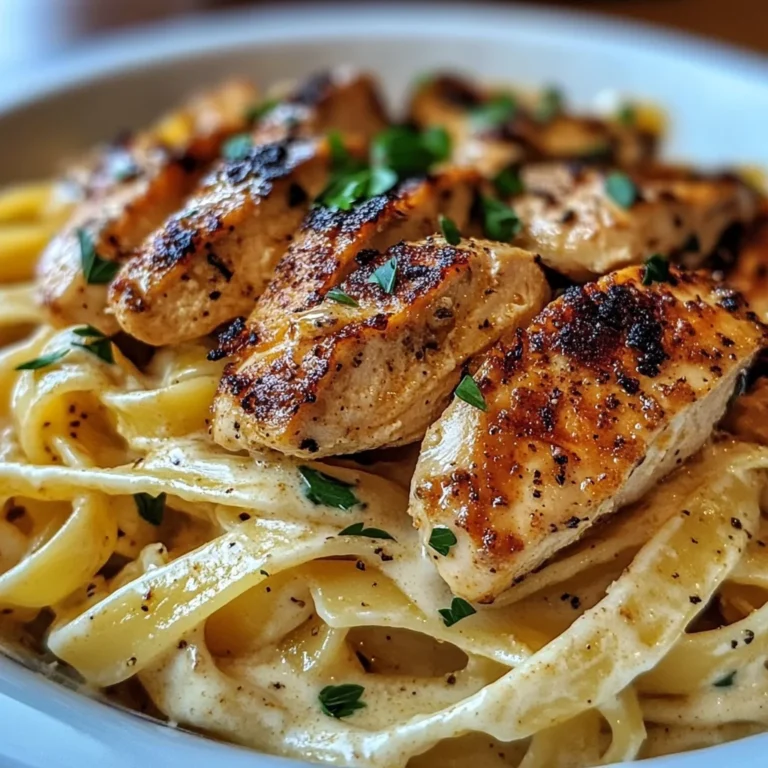 Savory Cajun Chicken Fettuccine