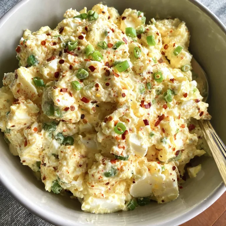 Simple Cottage Cheese Egg Salad
