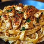 Spicy Cajun Chicken Fettuccine