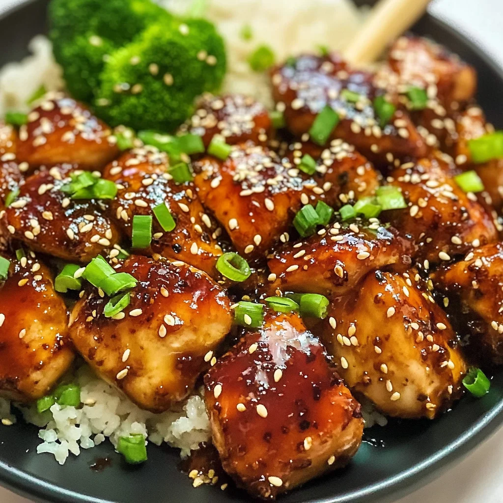 Air Fryer Teriyaki Chicken