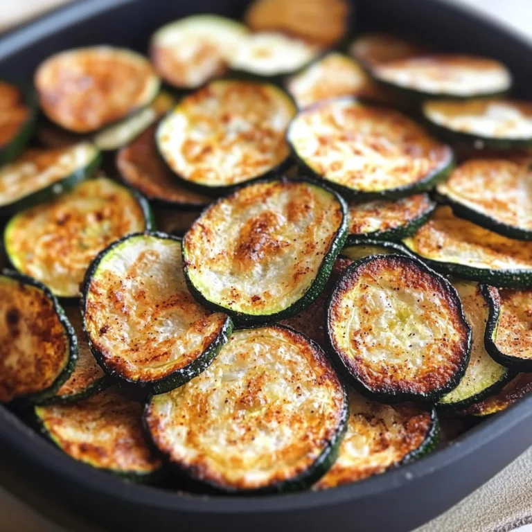 Baked Zucchini Chips Recipe