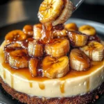 Caramelized Banana Cheesecake With Vanilla Extract