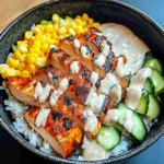 Chipotle Chicken Bowl With Corn