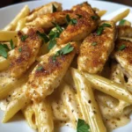 Creamy Cajun Chicken Penne Pasta