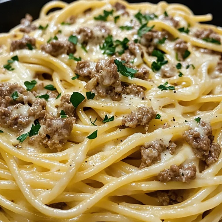Creamy Cheesy Garlic Butter Linguine