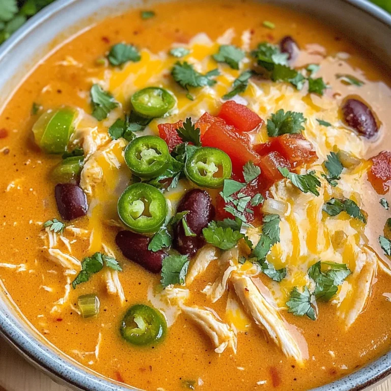 Creamy Chicken Enchilada Soup