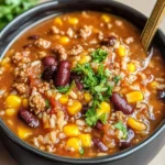 Crock Pot Taco Rice Soup Recipe