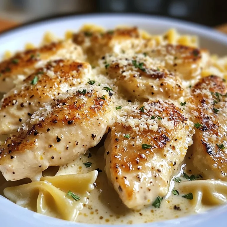 Easy Creamy Lemon Garlic Chicken