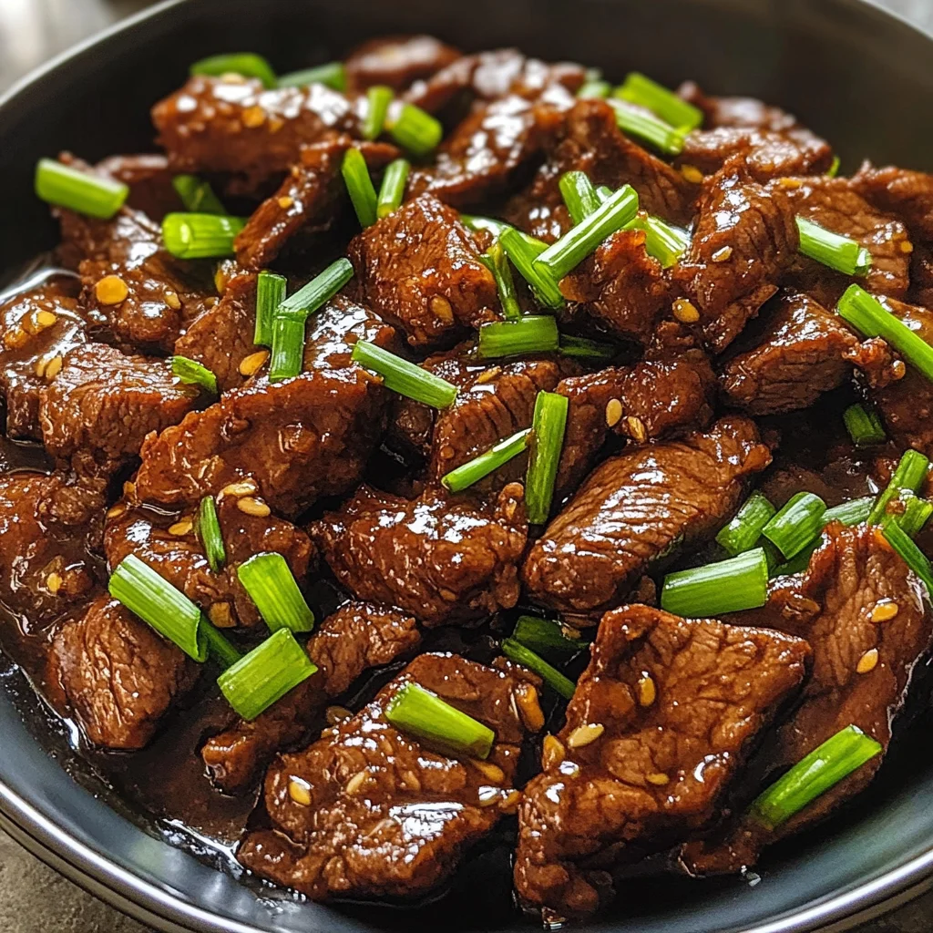 Easy Keto Mongolian Beef (PF Chang's Copycat)