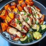 Grilled Chicken Bowl With Sweet Potatoes