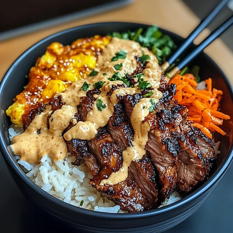 Korean Bbq Beef Bowls With Spicy Mayo & Scrambled Eggs