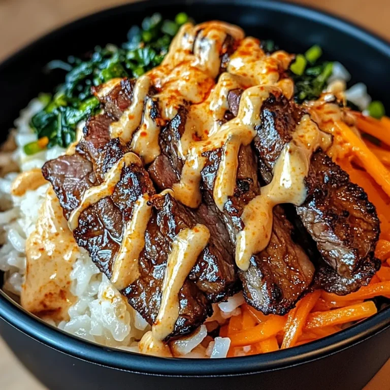 Korean Beef Bibimbap With Gochujang Aioli