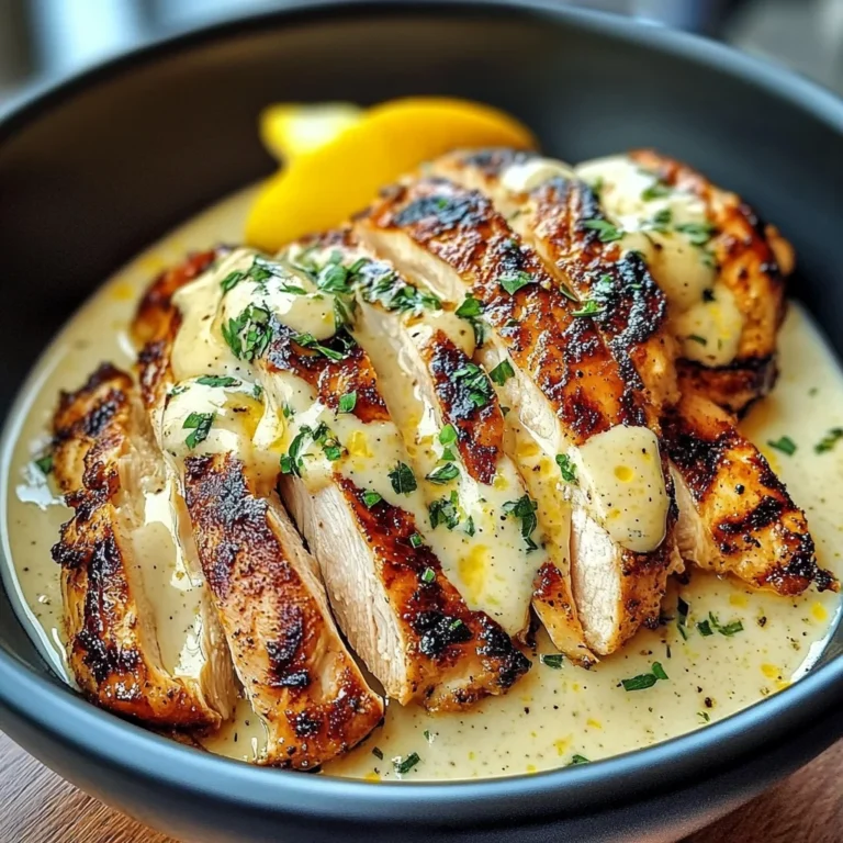 Lemon Pepper Chicken Bowl With Creamy Lemon Sauce