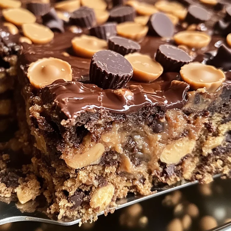 Peanut Butter Cup Dump Cake