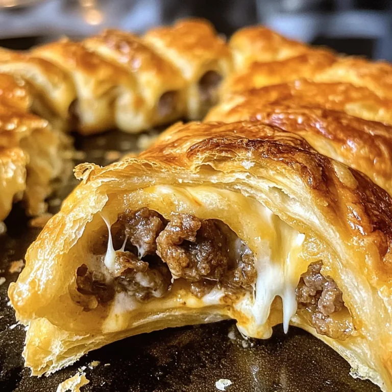 Sausage Cream Cheese Crescents