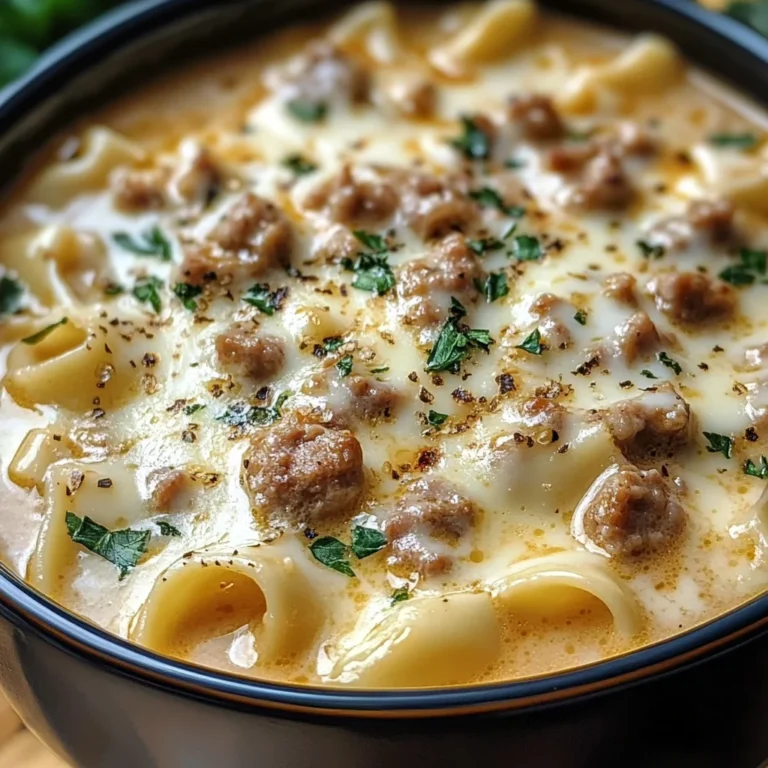 This Creamy Alfredo Lasagna Soup Is The Ultimate Comfort