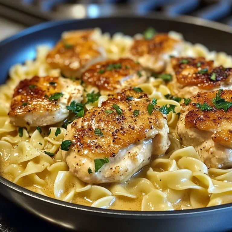 This One-pan Chicken With Buttered Noodles Is The