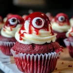Halloween Augapfel Cupcakes