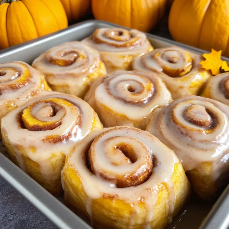 Homemade Pumpkin Chai Cinnamon Rolls