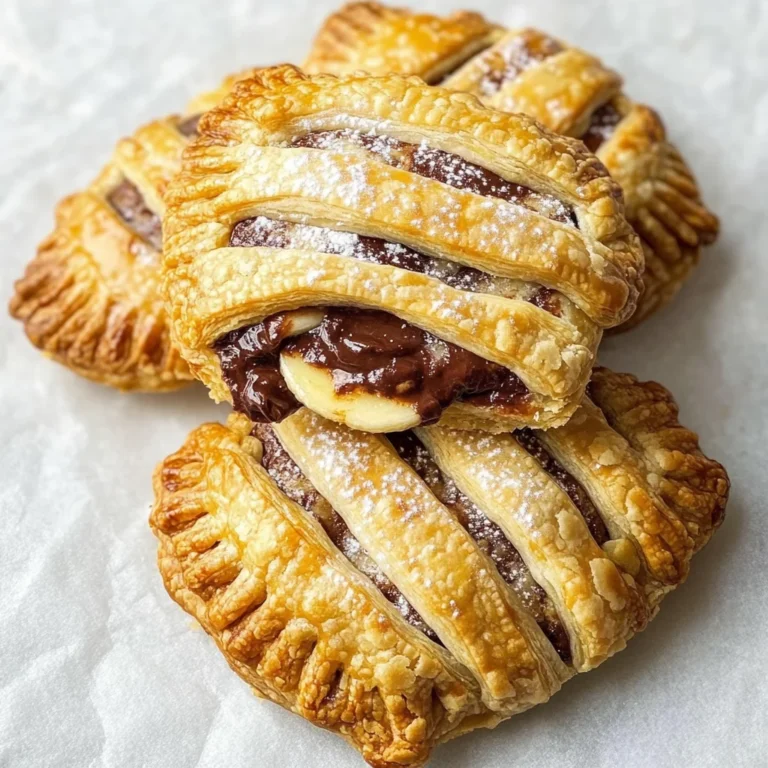 Nutella Mummy Hand Pies