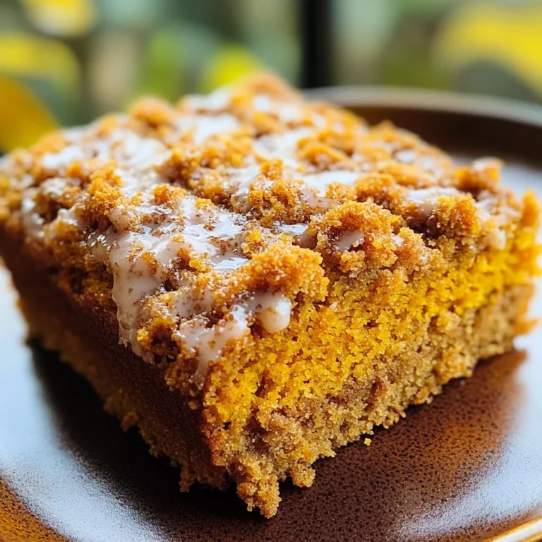 Pumpkin Coffee Cake