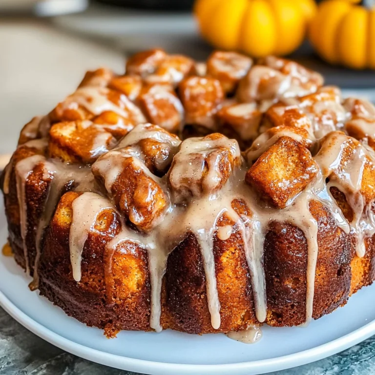 Pumpkin Spice Monkey Bread Recipe