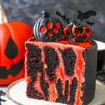 Spooky Halloween Marble Cake