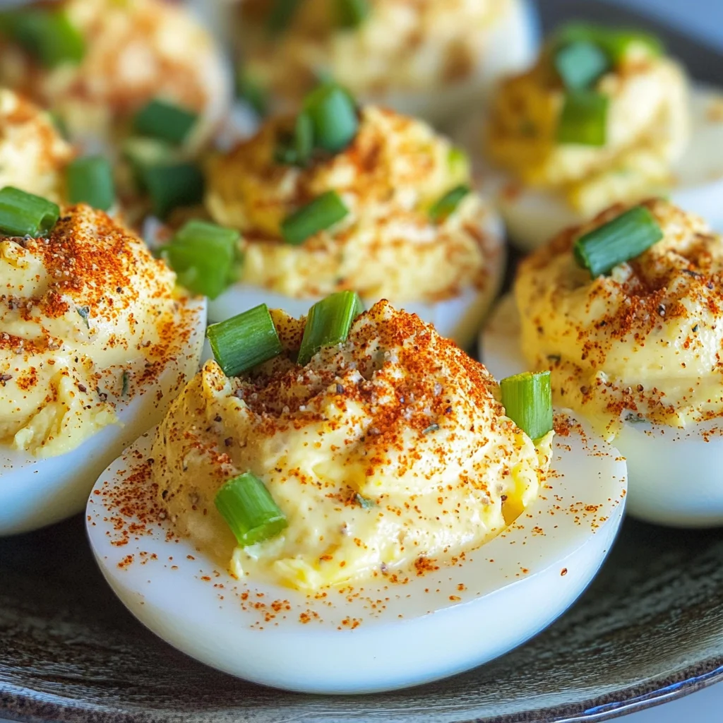 Cajun Deviled Eggs Recipe
