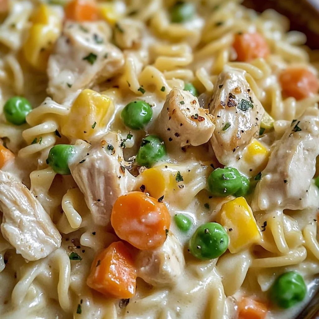 Chicken Pot Pie Pasta Recipe