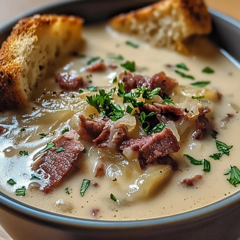 Creamy Reuben Soup: A Delicious Twist on a Classic