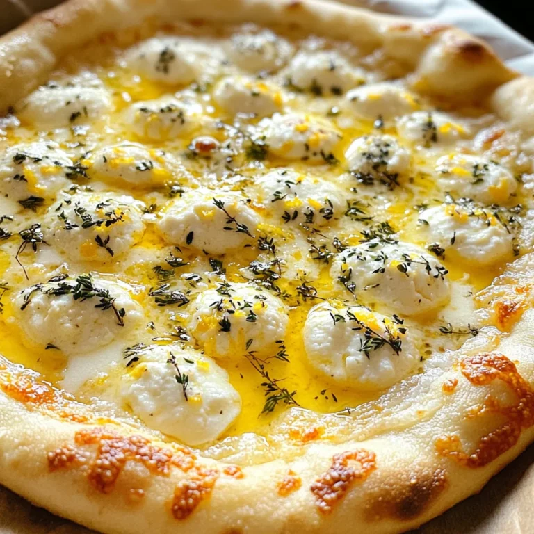 Lemon Pizza