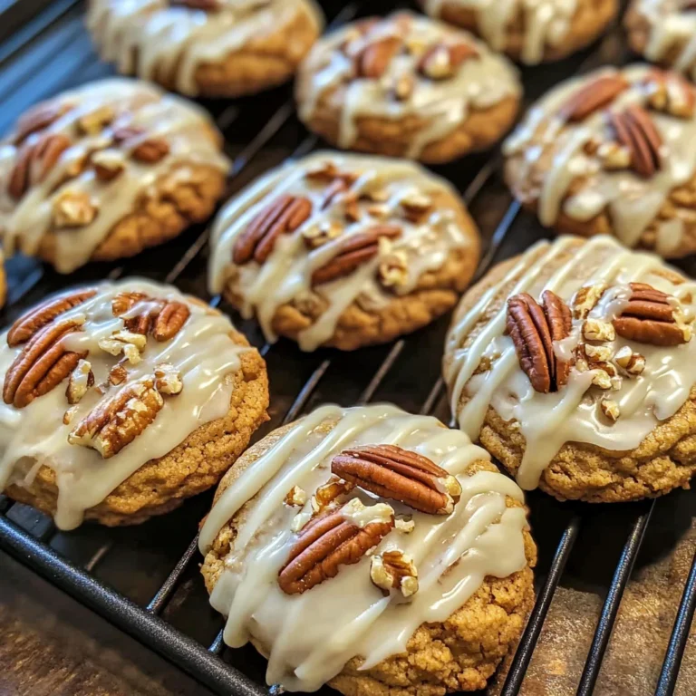 Maple Pecan Pumpkin Cookies