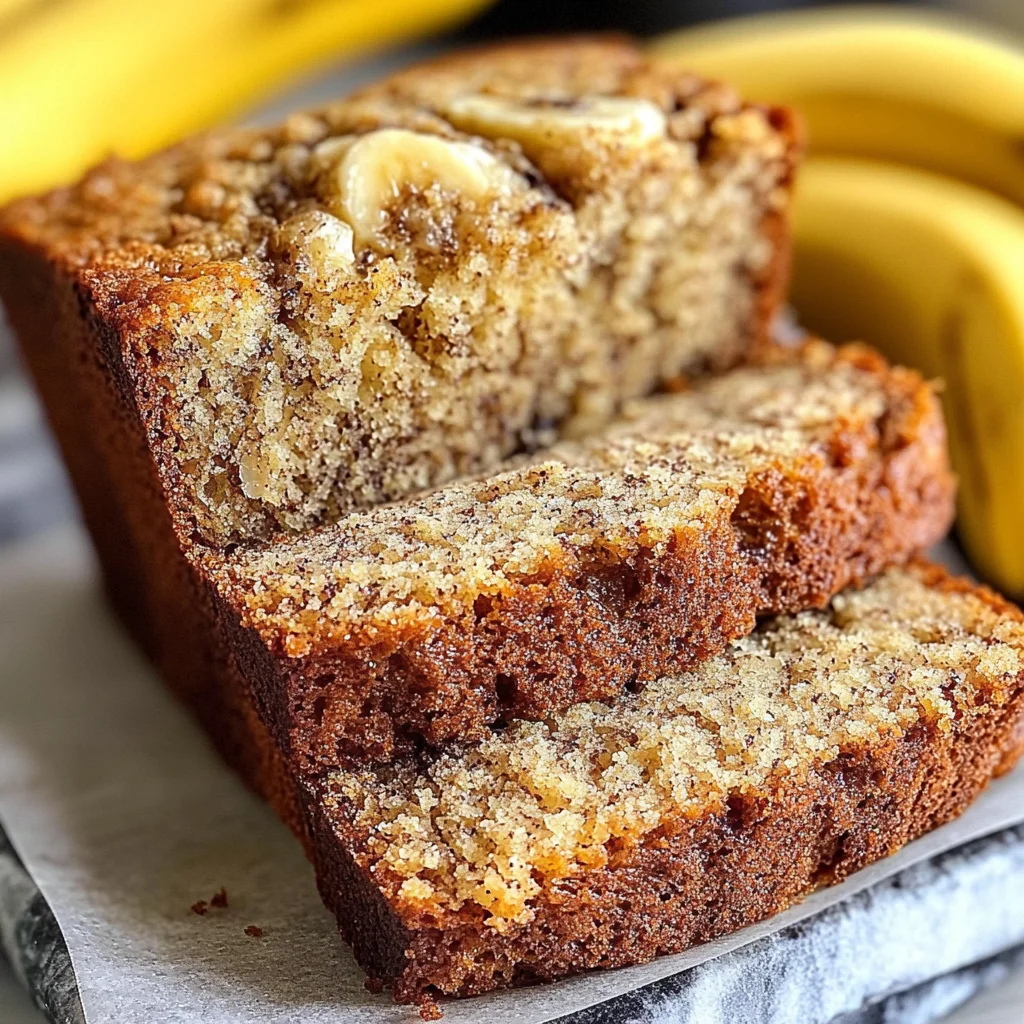 Moist Banana Bread Recipe