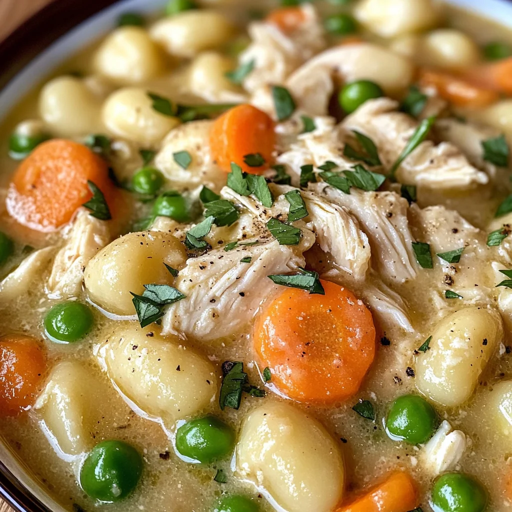 ONE POT GNOCCHI CHICKEN POT PIE