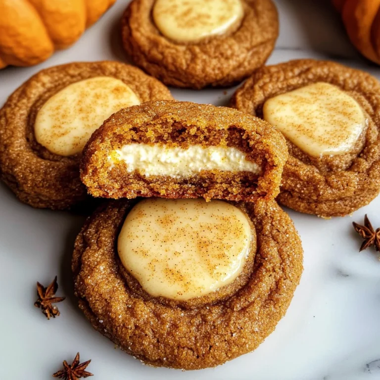 Pumpkin Cheesecake Cookies